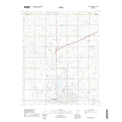 2018 Map of Stillwater North, 2018 Print
