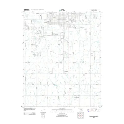 2013 Map of Stillwater South, 2013 Print