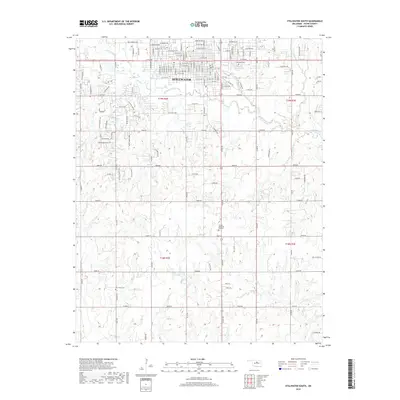 2018 Map of Stillwater South, 2018 Print