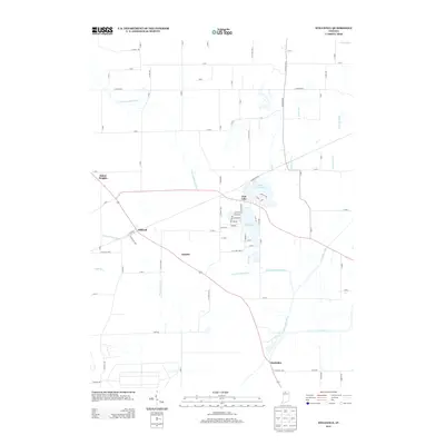 2013 Map of Stillwell, 2013 Print