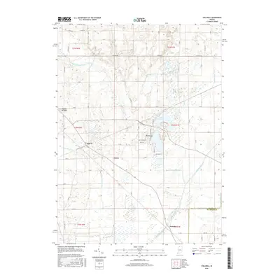 2016 Map of Stillwell, 2016 Print