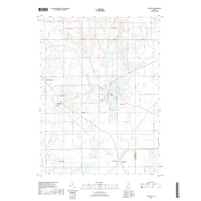 2019 Map of Stillwell, 2019 Print