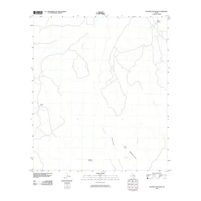 2010 Map of Stillwell Mountain, 2010 Print