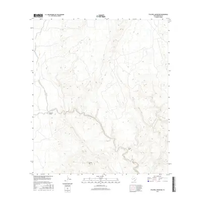 2016 Map of Stillwell Mountain, 2016 Print