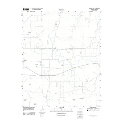 2011 Map of Stilwell East, 2011 Print