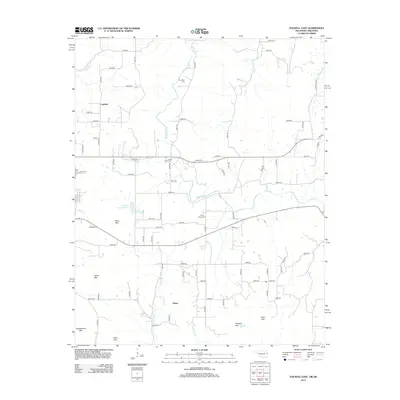 2012 Map of Stilwell East, 2012 Print