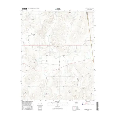 2016 Map of Stilwell East, 2016 Print