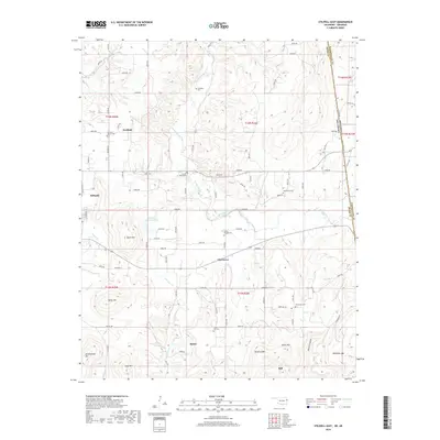 2019 Map of Stilwell East, 2019 Print