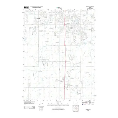 2009 Map of Stilwell, 2009 Print