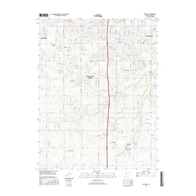 2015 Map of Stilwell, 2015 Print