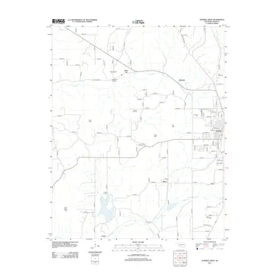 2012 Map of Stilwell West, 2012 Print