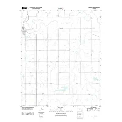 2012 Map of Stinking Creek, 2012 Print
