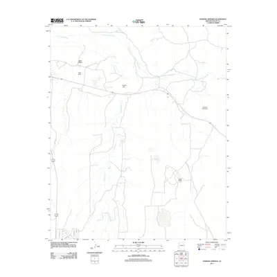 2011 Map of Stinking Springs, 2011 Print