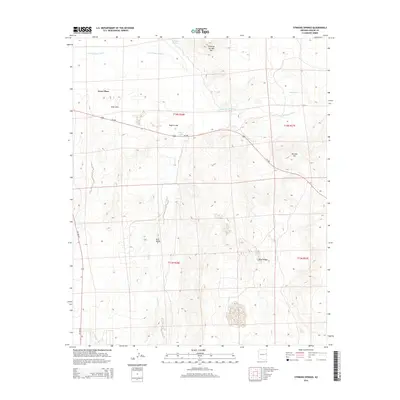 2014 Map of Stinking Springs, 2014 Print