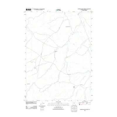 2012 Map of Stinking Water Creek, 2012 Print