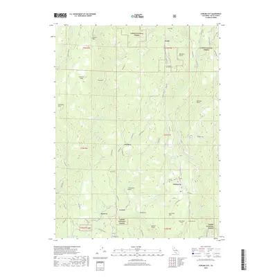 2018 Map of Stirling City, 2018 Print