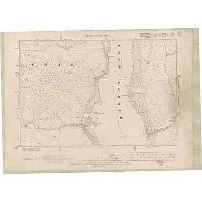 1896 Map of Stirlingshire Sheet I.SE, 1899 Print