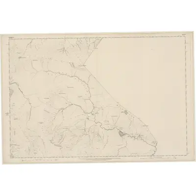 1861 Map of Stirlingshire, Sheet IV, 1865 Print