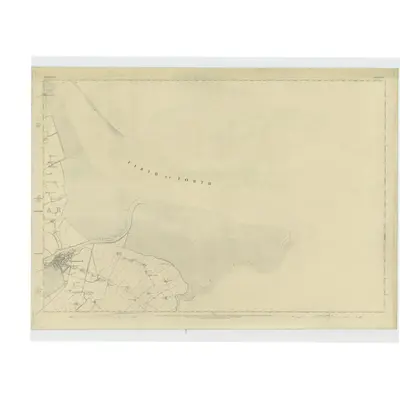 1860 Map of Stirlingshire, Sheet XXV, 1864 Print