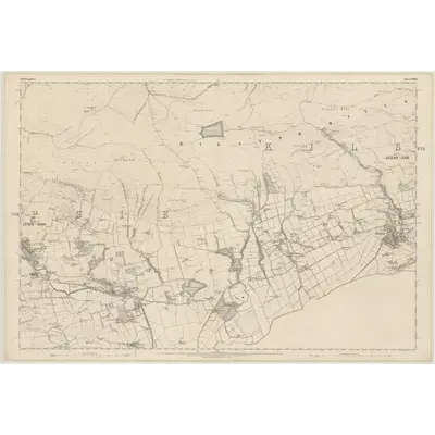 1859 Map of Stirlingshire, Sheet XXVIII, 1865 Print