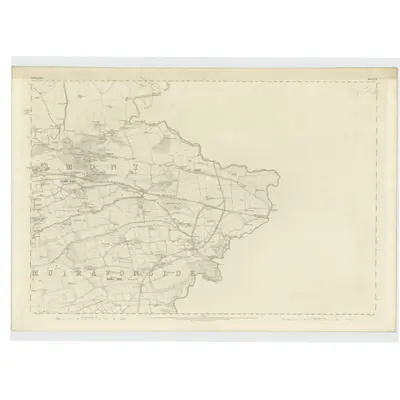 1860 Map of Stirlingshire, Sheet XXXI, 1865 Print