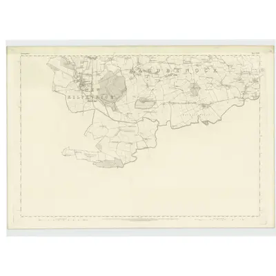 1860 Map of Stirlingshire, Sheet XXXII, 1864 Print