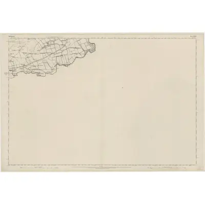 1860 Map of Stirlingshire, Sheet XXXVI, 1864 Print