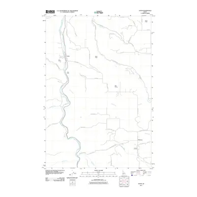 2011 Map of Stites, 2011 Print