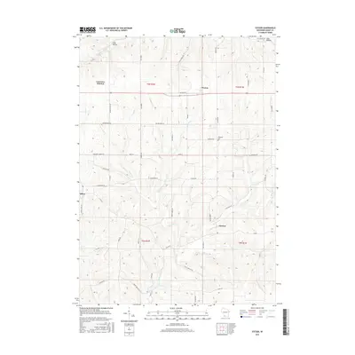 2016 Map of Stitzer, 2016 Print