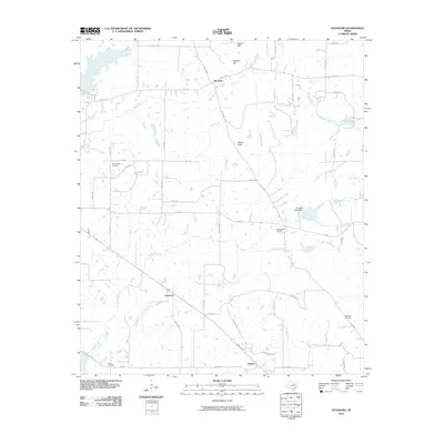 2010 Map of Stockard, 2010 Print