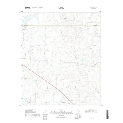 2019 Map of Stockard, 2019 Print