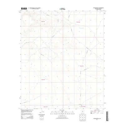 2013 Map of Stockard Well, 2013 Print