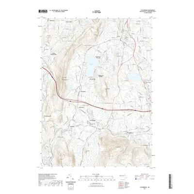 2021 Map of Stockbridge, 2021 Print