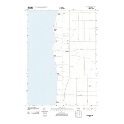 2010 Map of Stockbridge, 2010 Print
