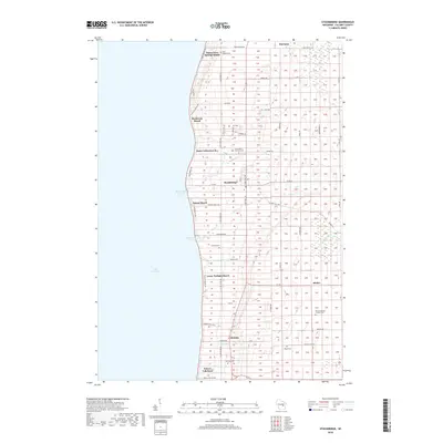 2018 Map of Stockbridge, 2018 Print