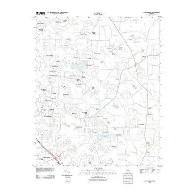 2011 Map of Stockbridge, 2011 Print