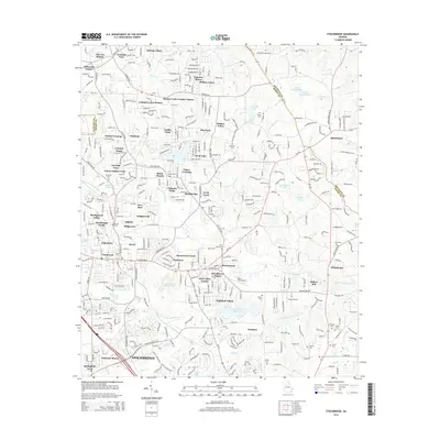 2014 Map of Stockbridge, 2014 Print