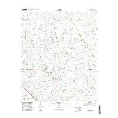 2017 Map of Stockbridge, 2017 Print