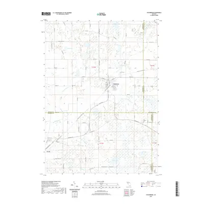 2019 Map of Stockbridge, 2019 Print