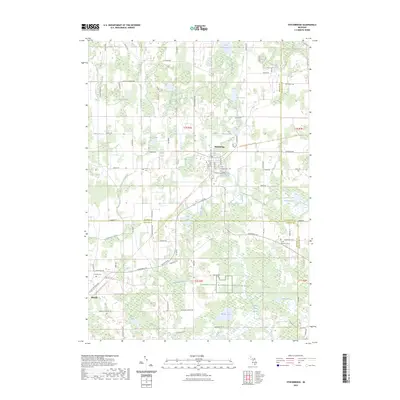 2023 Map of Stockbridge, 2023 Print