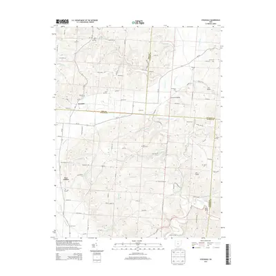 2013 Map of Stockdale, 2013 Print