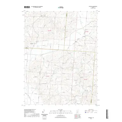 2019 Map of Stockdale, 2019 Print