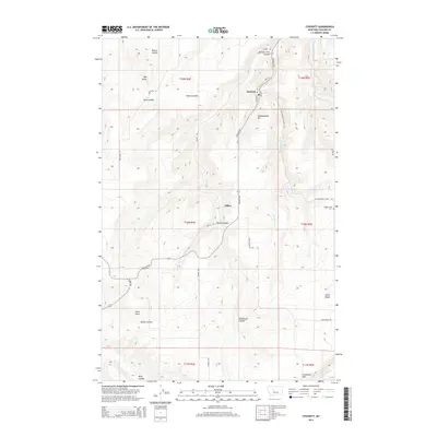 2014 Map of Stockett, 2014 Print