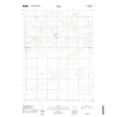 2017 Map of Stockham, 2017 Print