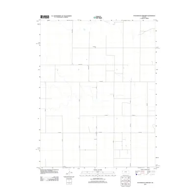 2012 Map of Stockholm Cemetery, 2012 Print
