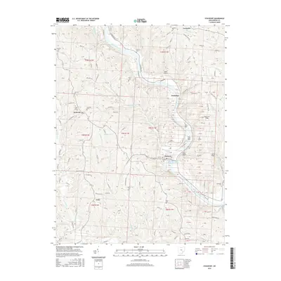 2016 Map of Stockport, 2016 Print