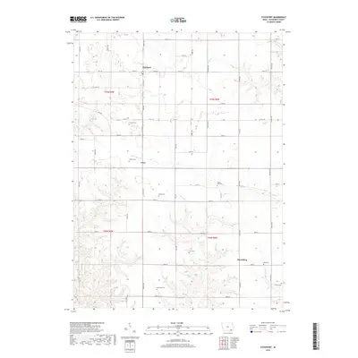 2018 Map of Stockport, 2018 Print