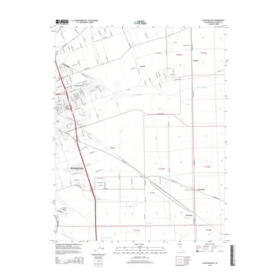 2015 Map of Stockton East, 2015 Print