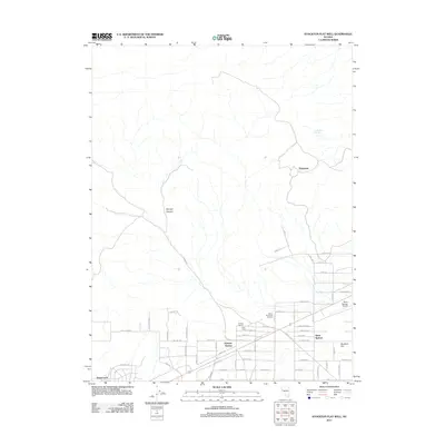 2011 Map of Stockton Flat Well, 2011 Print
