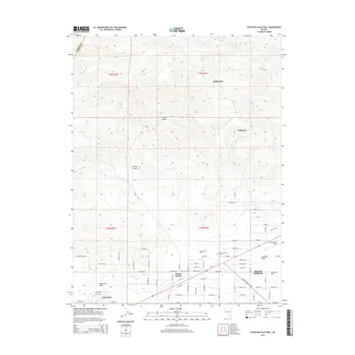 2015 Map of Stockton Flat Well, 2015 Print